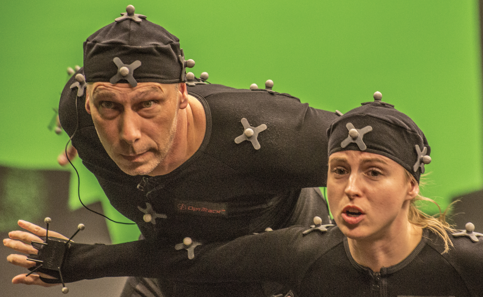 Claudio N MOCAP Acting- sur le Plateau MOCAP